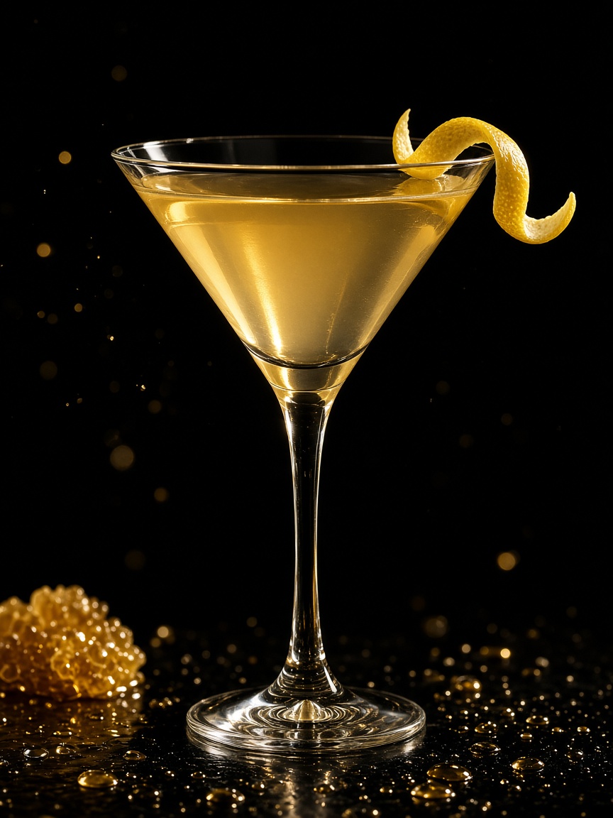 Queen Bee Martini cocktail