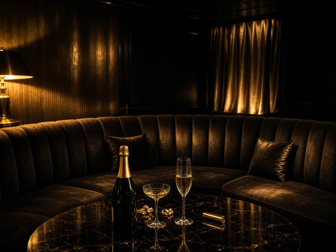 Late-night lounge seating at The Hive Lounge